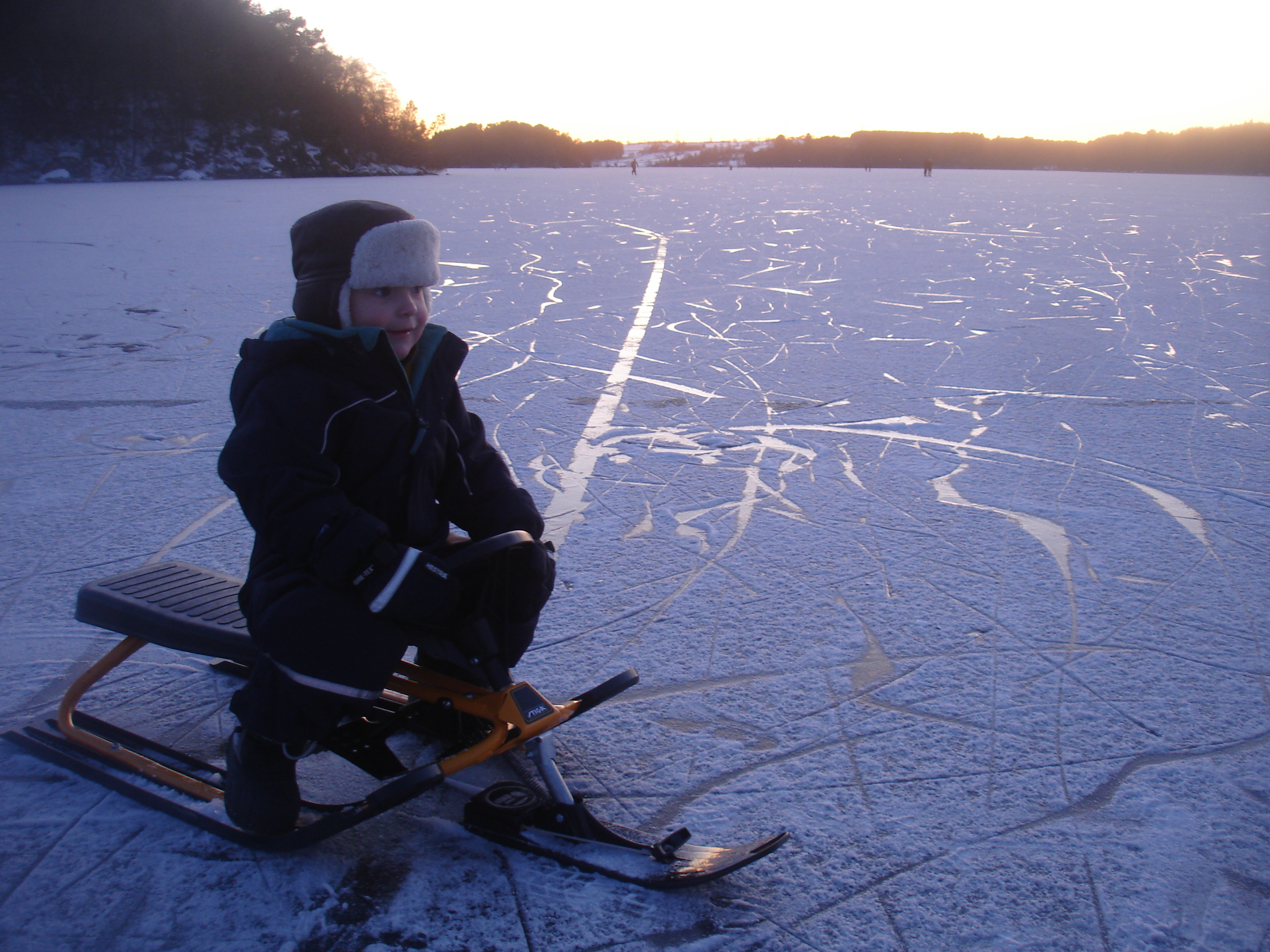 Vinter på Stokkavatnet
