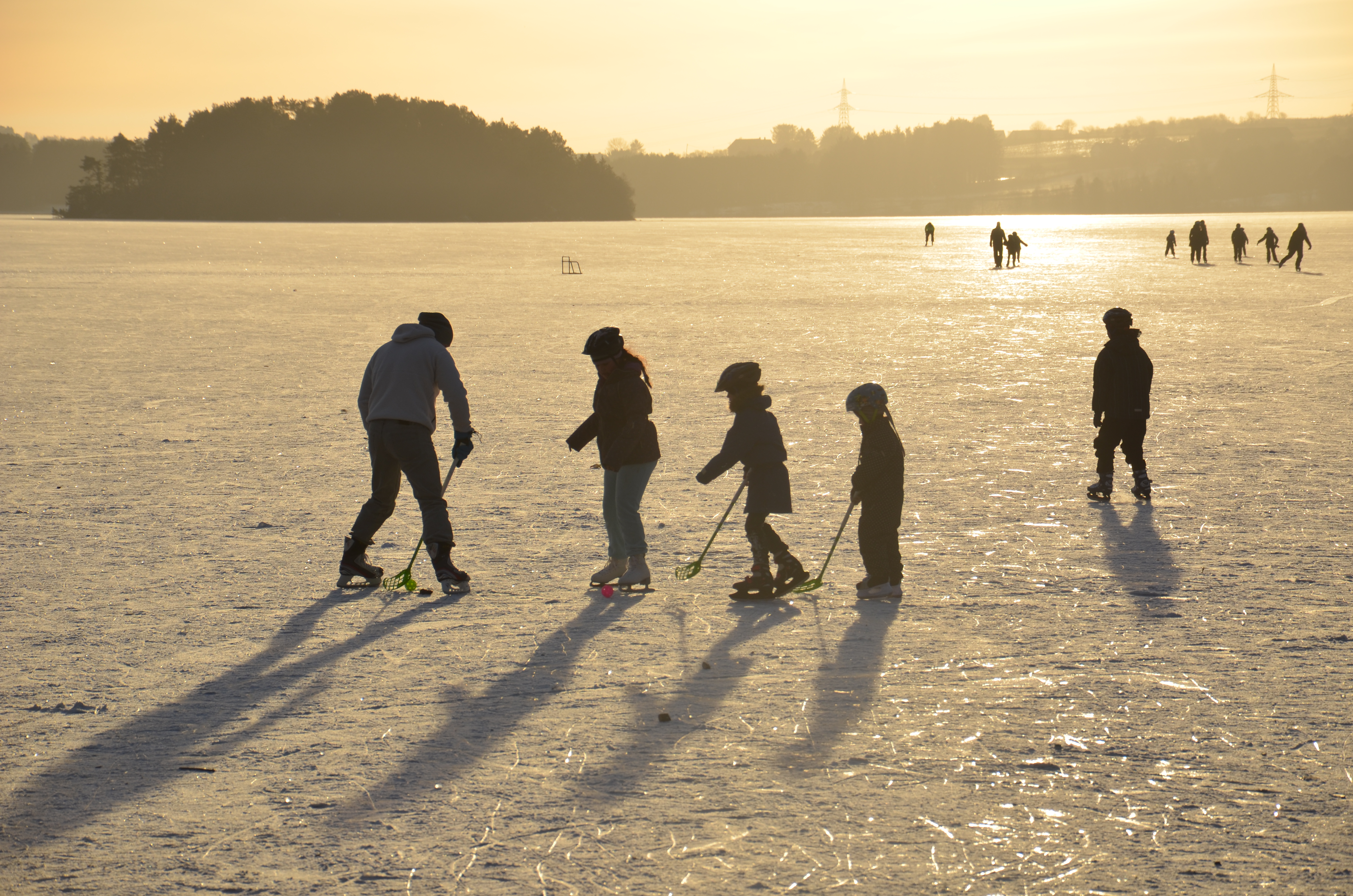 Vinter på Stokkavatnet