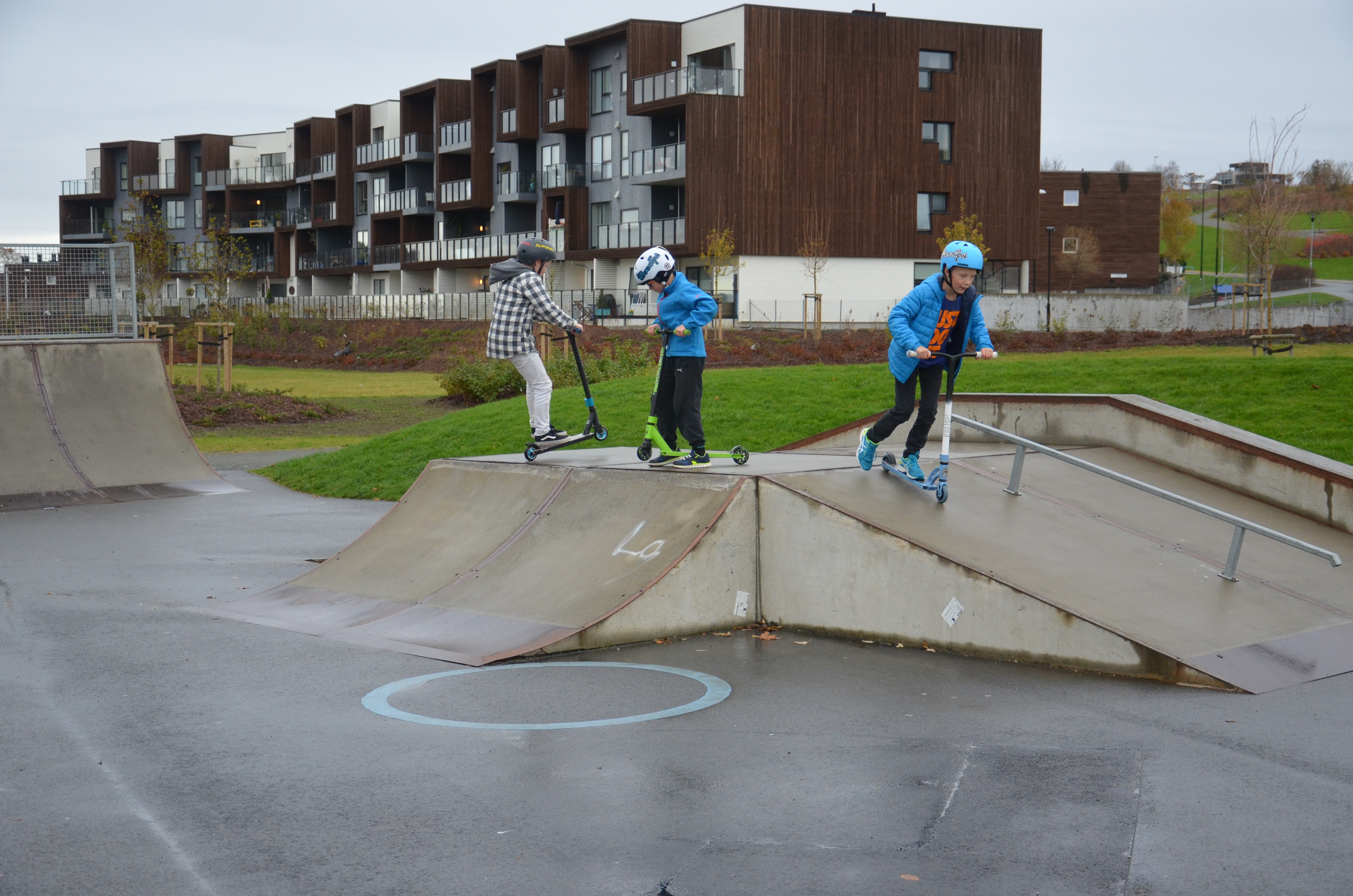 Skating ved Tastasenteret