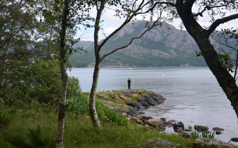 Kort vei til Fiskaneset og Forusskogen