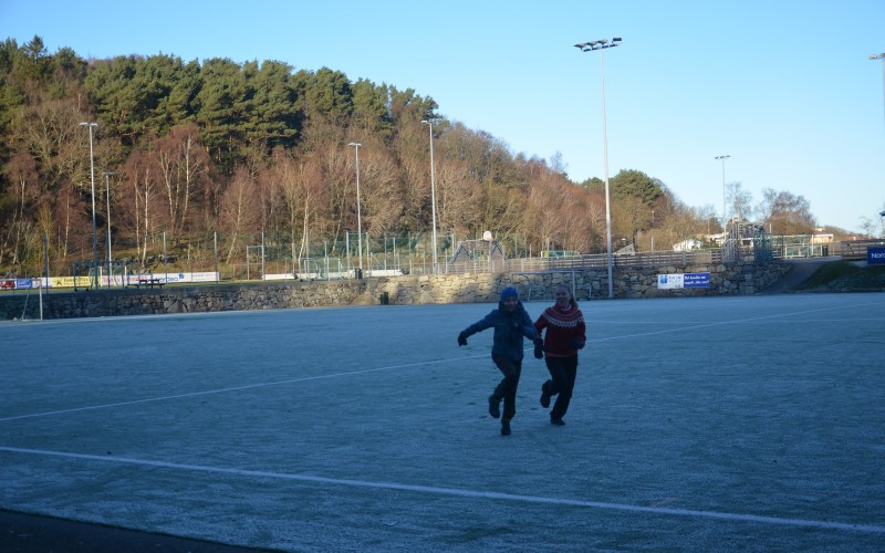 Vinter på Knudamyrå