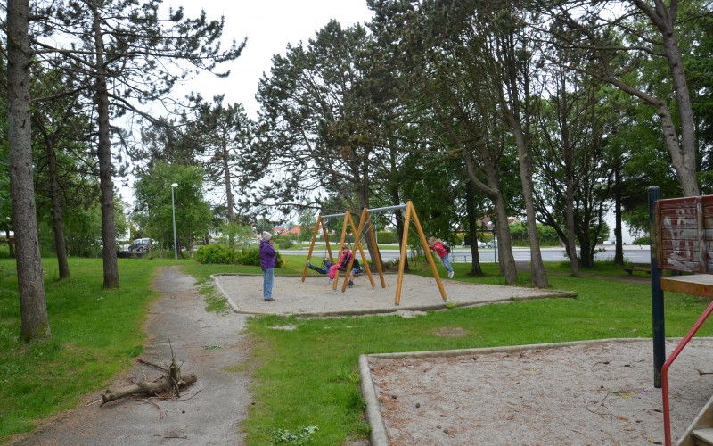 Lekeplass ved Hundremeterskogen